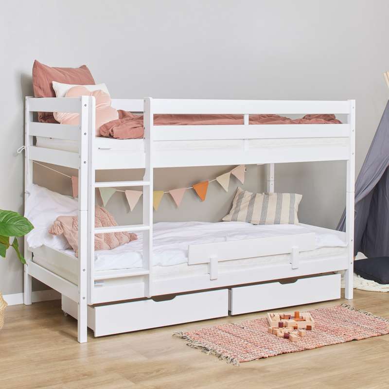 Hoppekids ECO Comfort - Etagenbett (verschiedene Größen) - Weiß