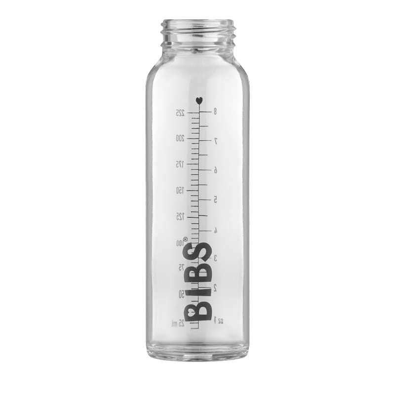 BIBS Flasche - Große Glasflasche - 225 ml.