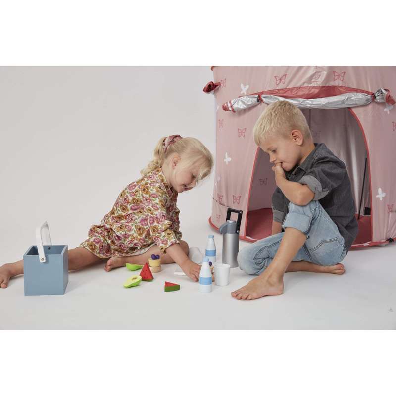 MaMaMeMo Holzspielzeug - Kühltasche und Picknick-Set