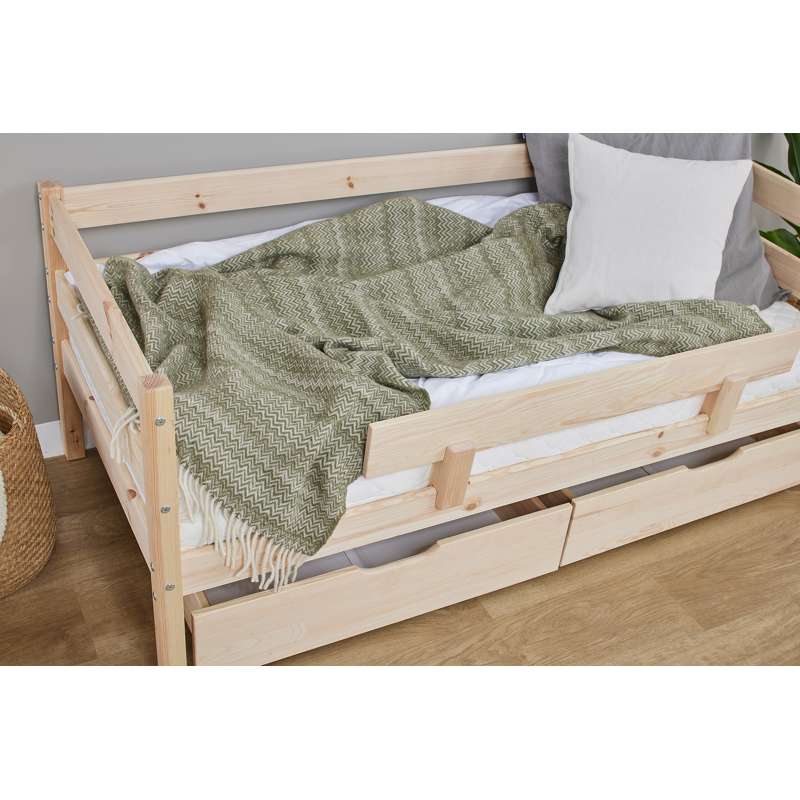 Hoppekids ECO Comfort - Schubladenset für 70x160 cm Bett - Natur
