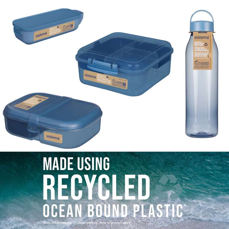 Sistema Ocean Bound Lunchbox Sampler Pack 11 - Mountain Blue