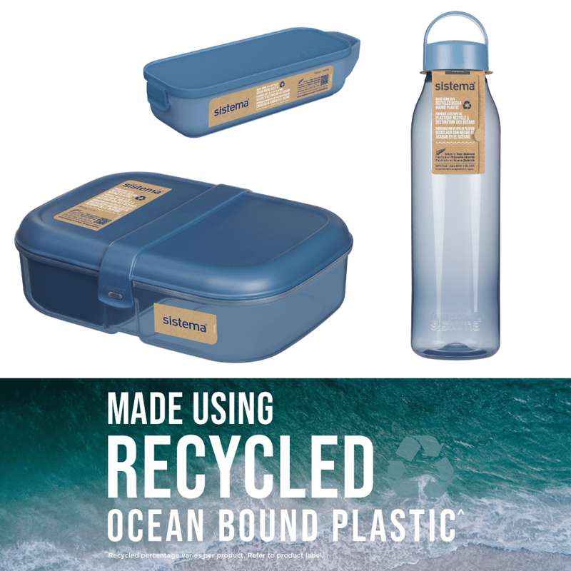 Sistema Ocean Bound Lunchbox Sampler Pack 8 - Mountain Blue