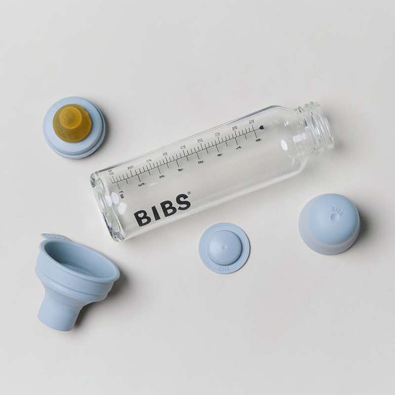 BIBS Flasche - Komplettes Flaschenset - Klein - 110 ml - Dusky Lilac