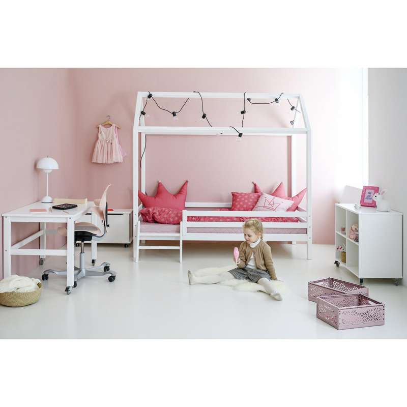 Hoppekids ECO Dream - Etagenbett mit Treppe - 90x200 cm - Weiß