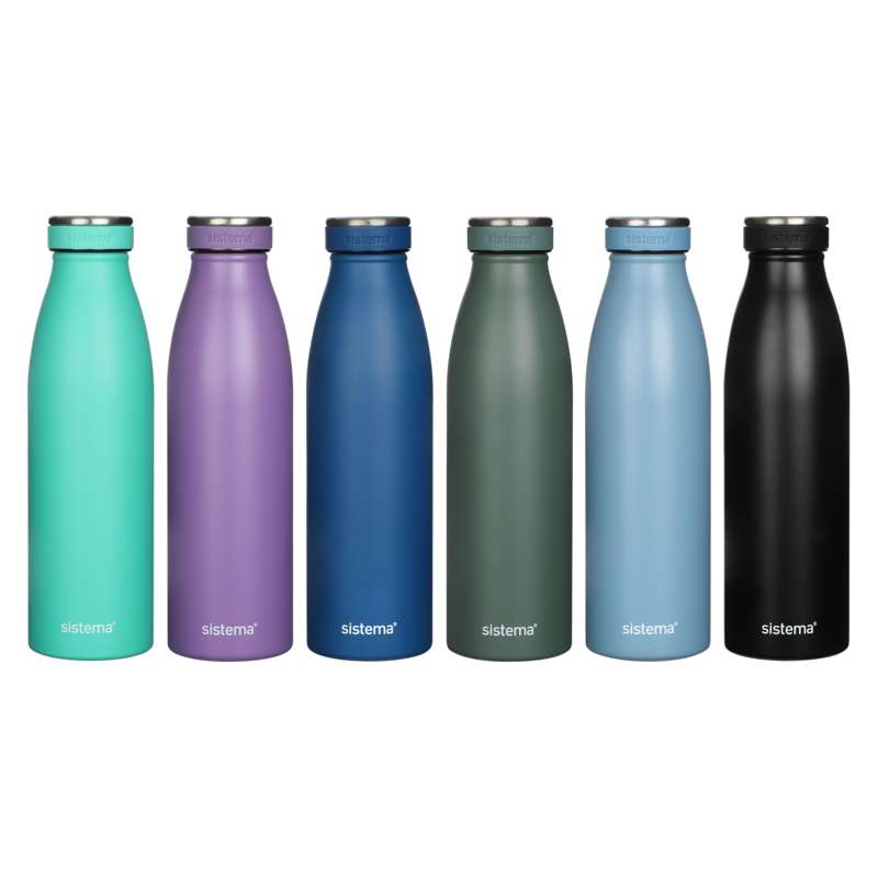 Sistema Thermoflasche - Edelstahl - 500ml - Minty Teal